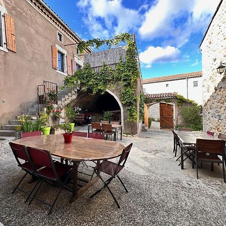 Chambres D'Hotes Les Clapas Chauzon Exterior foto