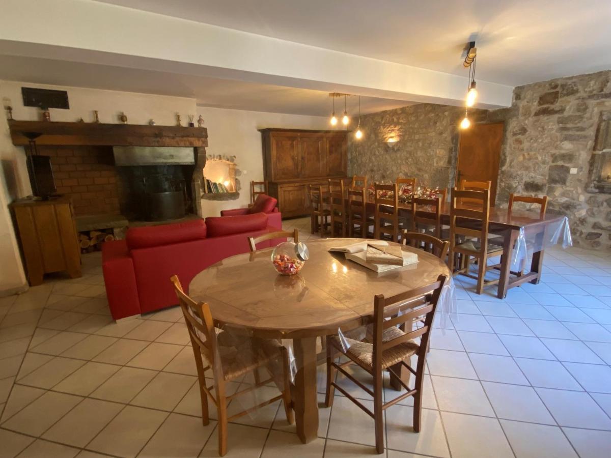 Chambres D'Hotes Les Clapas Chauzon Exterior foto